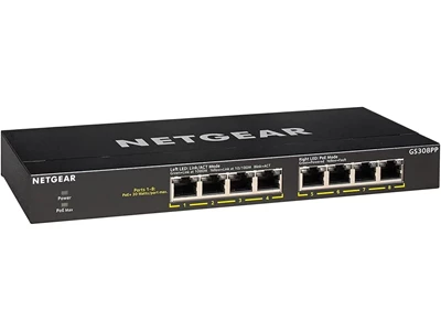 Netgear GS308PP 8port PoE+ Gigabit Network Switch