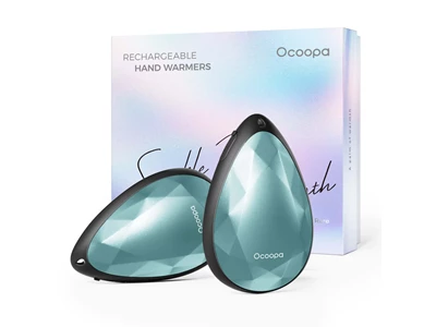Ocoopa UT4 Rare 2000mAh 鑽石型充電暖手器 (黑底綠色) #UT3041-gN_bK
