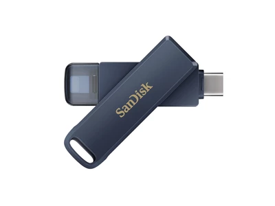 Sandisk PhoneDrive for iPhone 256Gb (90Mb/s) Usb3.2 Type-C 雙用隨身碟 (藍色) #SDiXD0N-256g-gN6NE