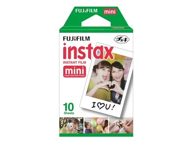 Fujifilm Instax Mini 即影即有菲林相紙 10張 (白邊框)  #2K01828