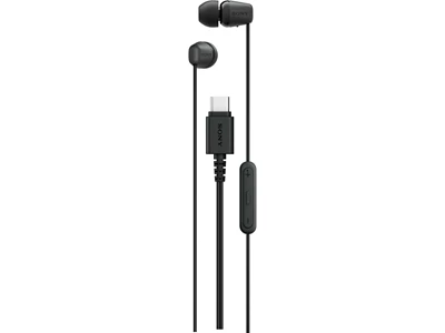 Sony iER-EX15C Stereo In-Earphone w/Mic+Volume Type-C (Black) #iER-EX15C/bz