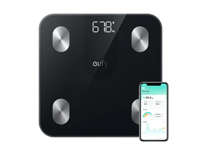 Anker Eufy Smart Scale A1 智能體重體脂磅 (黑色) #T9120K11