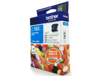 Brother LC163 Cyan Ink Cartridges(High Capacity)