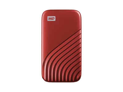Western Digital MyPassport 1Tb SSD 行動固態硬碟 (紅色) #WDbAgF0010BRD-WEsN