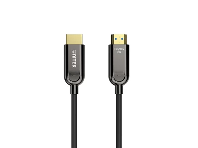 Unitek FiberOptic 8K 33ft/10metre HDMI to HDMI 2.1 HDMI Cable #C11085gy01-10M