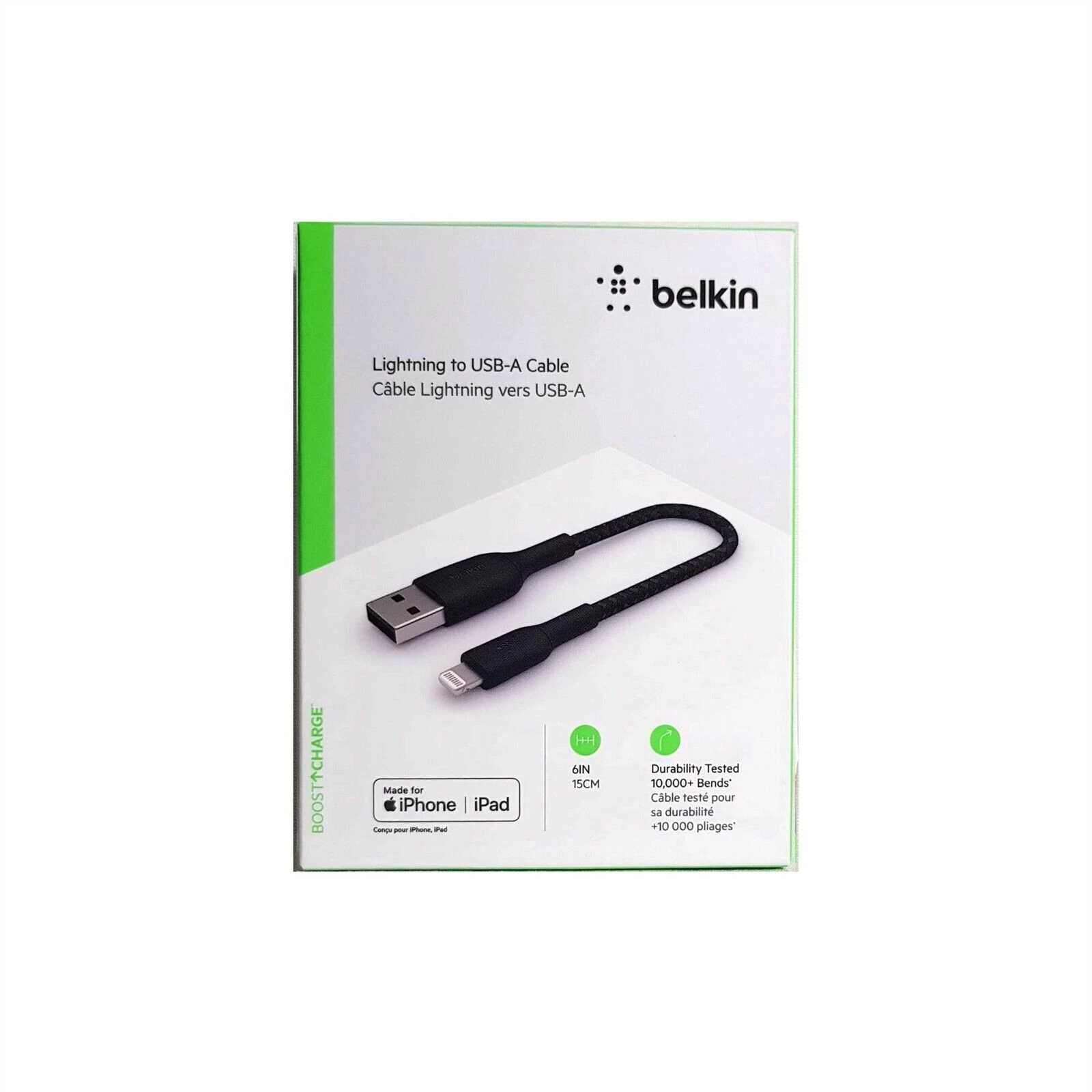 Wellent 偉倫 | Belkin Boost Charge Braided Lightning to USB-A Cable 0 ...