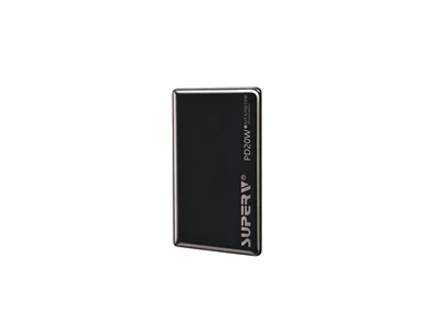 SuperV PB05 5000mAh 7mm 15W 無線磁吸行動電源 (黑色) #PB05-BK (QR,CCC)