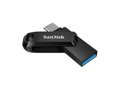 Sandisk Ultra Dual Drive Go 128Gb USB 3.1 Type-C Flash Drive (Black)