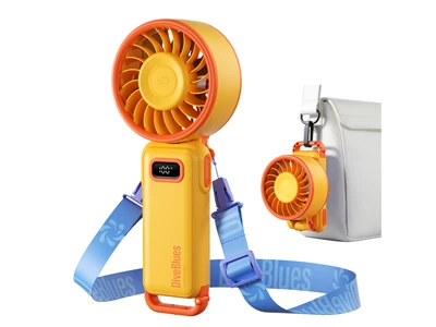 Diveblues Fanzy 可摺疊高速渦輪風扇 (黃色) #DCD6036-YE