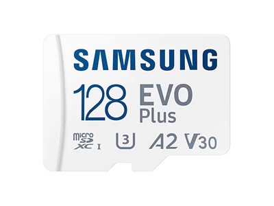 Samsung EVO Plus (4K) 128Gb 2024 U3 A2 V30 MicroSDXC w/Adapter 記憶卡 #MB-MC128SA
