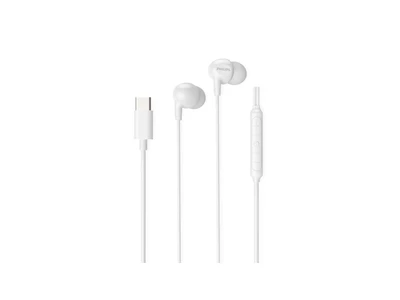 Philips TAE2100 USB-C 入耳式連咪耳機 (白色) #TAE2100WT/97