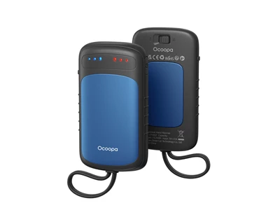 Ocoopa UT5 DuoHeat (Twin Pack) 2x2500mAh 二合一充電暖手器 (藍色) #UT3057-bU_bK