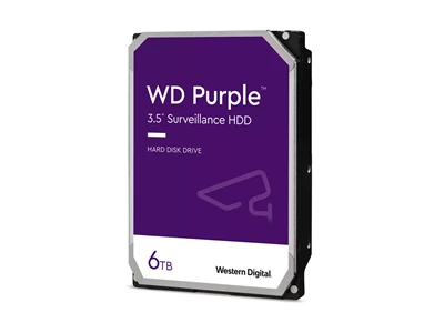 WD Purple-Edition 6Tb 3.5吋 監控硬碟 (256Mb 5400rpm SATA3) #WD64PURz
