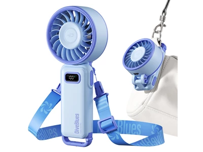 Diveblues Fanzy 可摺疊高速渦輪風扇 (藍色) #DCD6036-LBU
