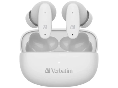 Verbatim 藍牙 5.3 ENC 入耳式真無線藍牙耳機 (白色) #66857