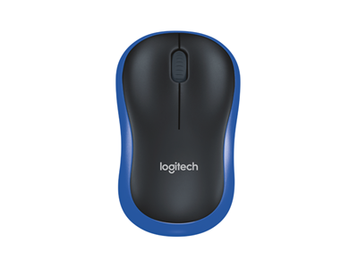 Logitech M185 無線滑鼠 (藍色) #910-002500