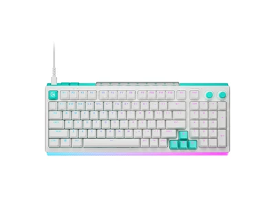Logitech G G512 X 98 類比機械雙軸有線電競鍵盤 (觸感軸 - 白色) #920-014010