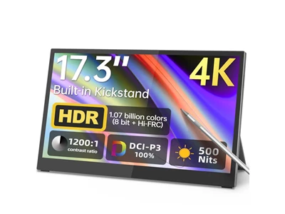 Intehill U17ZT 17" 4K iPS 觸控式便攜顯示器 #MO-IU17ZT