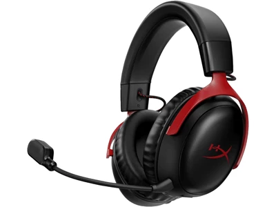 HyperX Cloud III DTSX 無線2.4GHz 電競耳機 (黑紅色) #77Z46AA