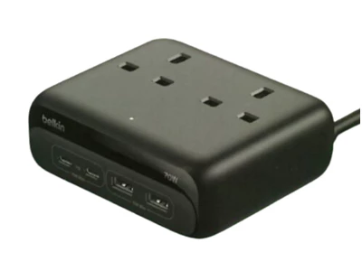 Belkin Charging Station 70W 1.5米 6 合 1 充電器 (黑色) #SRZ001my1.5M