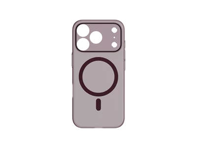 MOMAX SŌMA Slim 超薄磁吸保護殼 iPhone 18 Pro（暮櫻紅）#MTAP26MR