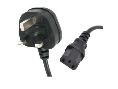 Choice 13A to IEC Computer Power Cable 3m 10ft
