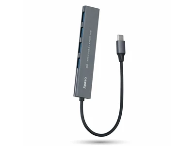 ApaxQ 4 Port Type-C to USB3.1 集線器 (黑色) #HUC-68