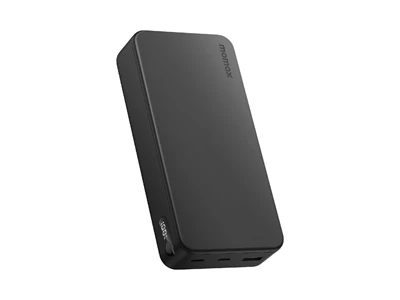 MOMAX 1-PowerVital QC3.0+PD 20W 20000mAh Power Bank 3port Black #iP156D (CCC Cert.)