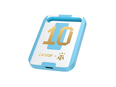 Lexar Air 阿根廷足協特別版 512Gb 便攜式固態硬碟 Usb-C #LSL260X512G-BNXNG
