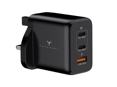 2theMax TG45XV2 45W 3 位 GaN USB 充電器 #D25464-Mb