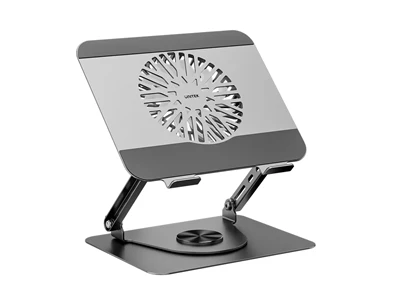 Unitek 360 度旋轉360° 可調節筆記本磁吸散熱風扇支架 #OT1098AGY01