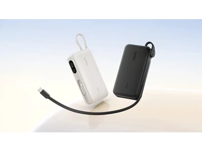 Belkin UltraCharge 10000mAh 45W 行動電源連充電線 (沙色)  #BPB035QCSA (QR,CCC)