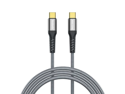 Hedonic Tough Pro 1.2米 PD 240W USB-C to USB-C 充電傳輸線 (太空灰) #81065