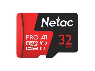 Netac P500 Extreme Pro 32Gb (C10, UHS-I_U1, 90Mb/s) 記憶卡 #NT02P500PRO-032G-R