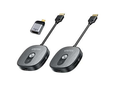 Unitek 4K 無線 HDMI 發射器及接收器套裝 #V1717CBK01
