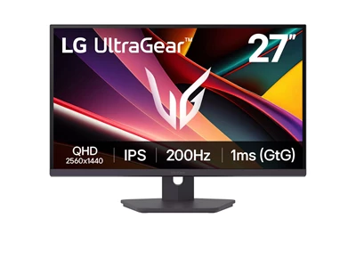 LG UltraGear 27" G6 200Hz QHD 遊戲顯示器