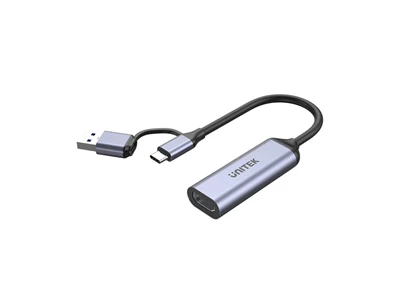 Unitek HDMI 轉 USB-C/A 影像擷取器 #V1167A