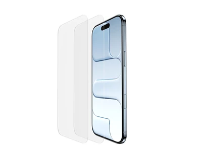 Belkin ScreenForce 6.5" 強化玻璃螢幕保護貼 (2件裝) for iPhone Air #OVA225fq