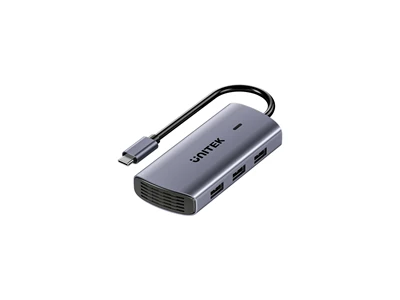 Unitek uHub H6+ 6in1 Usb-C 多功能擴充器 #D1113CGY01