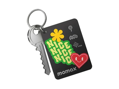 MOMAX PinCard² X Mini 可充電迷你全球定位器 (黑色) #BR22D
