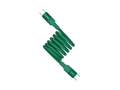 MOMAX Mag.Link 1米 100W USB-C to USB-C 磁吸連接線 (綠色) #DC52g