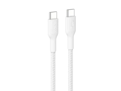 Belkin BoostCharge Pro 1米 PD 60W Usb-C to Usb-C 充電線 (白色) #CAB024fq1MWH