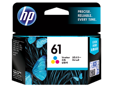 HP 61 彩色原廠墨盒 #CH562WA