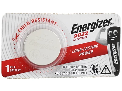 Energizer CR2032 3V 勁量鈕形鋰電池 1粒裝