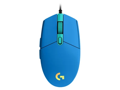 Logitech G G203 Gaming Corded Mouse - Usb (Blue) #910-005792