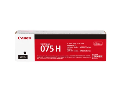 Canon 075H 高容量黑色碳粉盒 #Cart075HBk