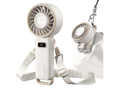 Diveblues Fanzy 可摺疊高速渦輪風扇 (白色) #DCD6036-WH