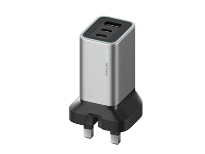 Cuktech 6號 GaN 90W 三輸出 折疊式快速充電器 (灰黑色) #AD653-UK