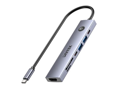 Unitek uHUB S7 Pro 7合1 MultiPort USB-C 擴充器 #H1124AGY01