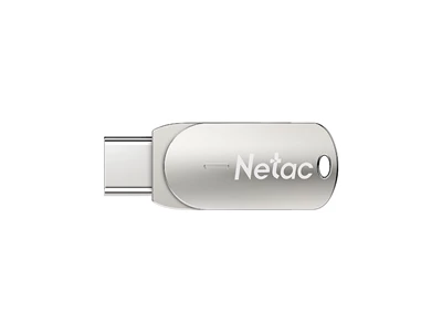 Netac U785C (Metal) 64Gb USB-C 雙用隨身碟 (銀色) #NT03U785C-064g-32PN / 30PN